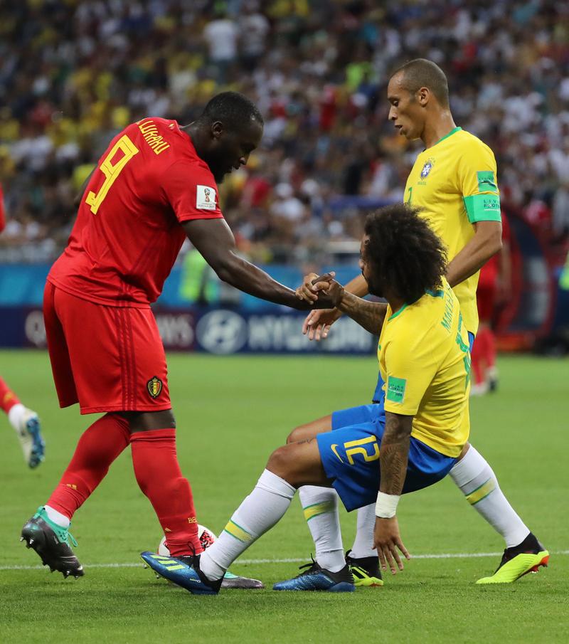 巴西vs比利时集锦